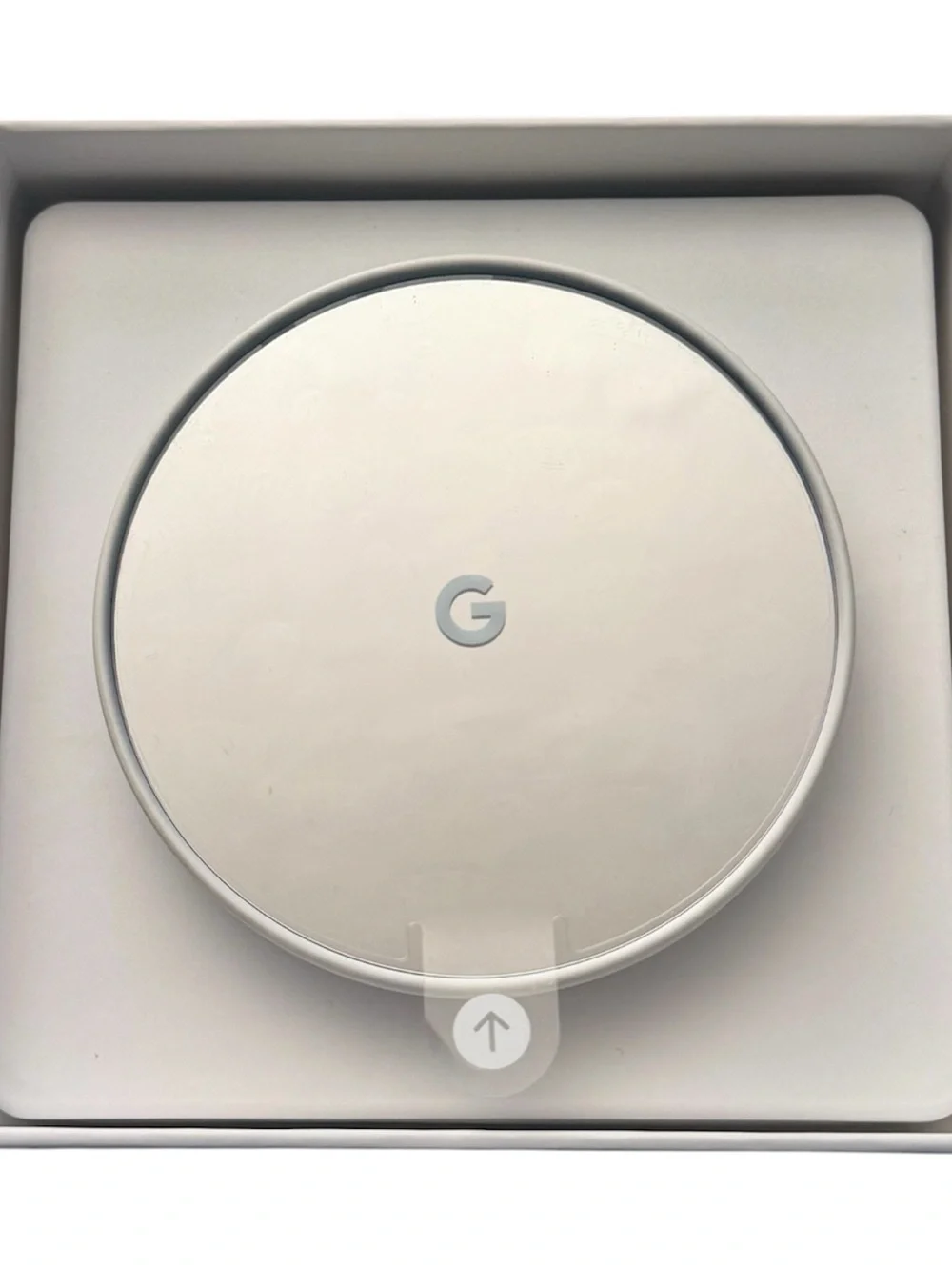 Google Nest G4CVZ Smart Thermostat GA01334-US - Snow - Excellent Condition